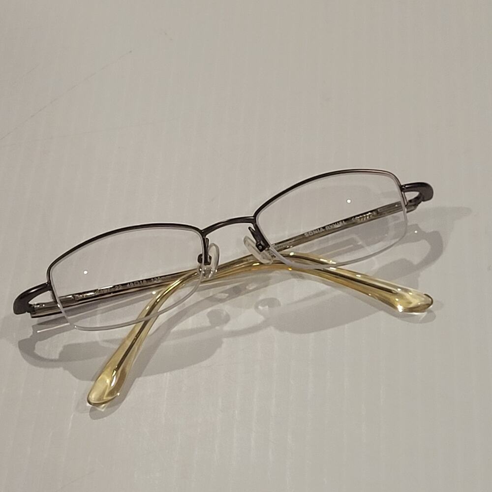Sonia Rykiel half rim eyeglasses 7197 22 49x18x135 Designed in France